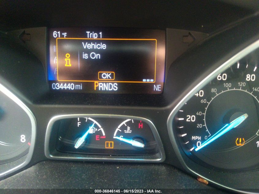 2019 FORD ESCAPE S - 1FMCU0F72KUB98321