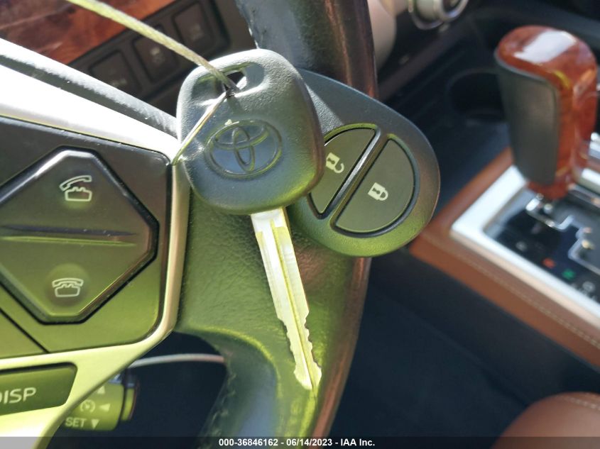 2015 TOYOTA TUNDRA 2WD TRUCK PLATINUM/1794 - 5TFGY5F12FX179663