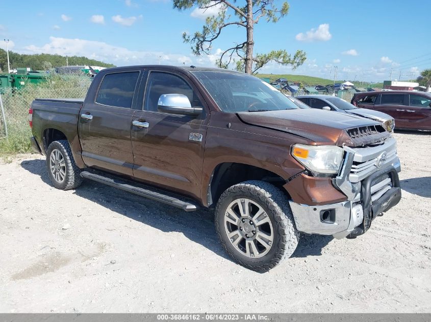 2015 TOYOTA TUNDRA 2WD TRUCK PLATINUM/1794 - 5TFGY5F12FX179663