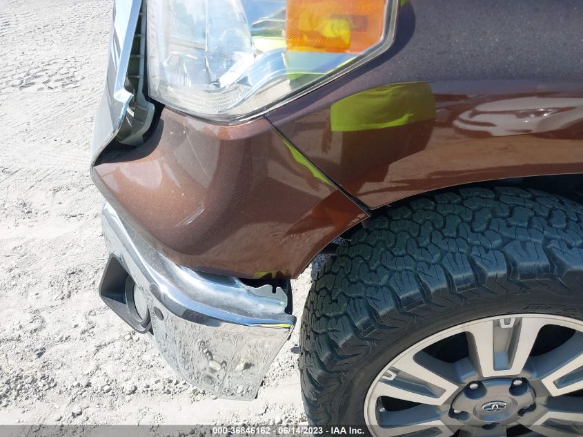2015 TOYOTA TUNDRA 2WD TRUCK PLATINUM/1794 - 5TFGY5F12FX179663