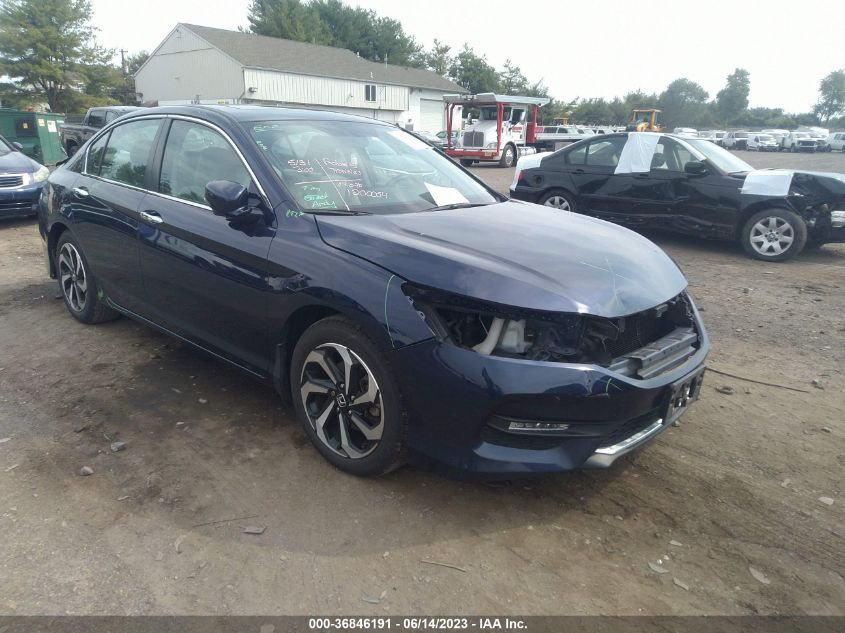 2016 HONDA ACCORD SEDAN EX - 1HGCR2F76GA226665