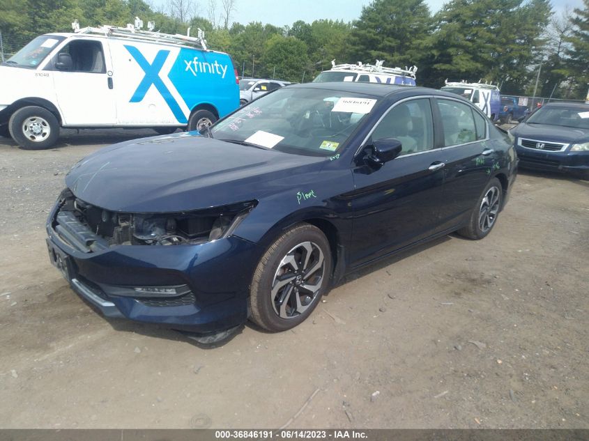 2016 HONDA ACCORD SEDAN EX - 1HGCR2F76GA226665