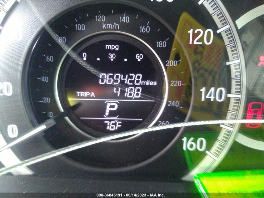 2016 HONDA ACCORD SEDAN EX - 1HGCR2F76GA226665
