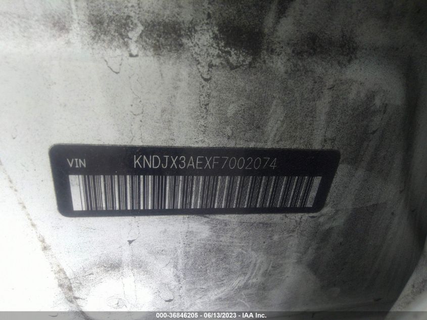 2015 KIA SOUL EV + - KNDJX3AEXF7002074
