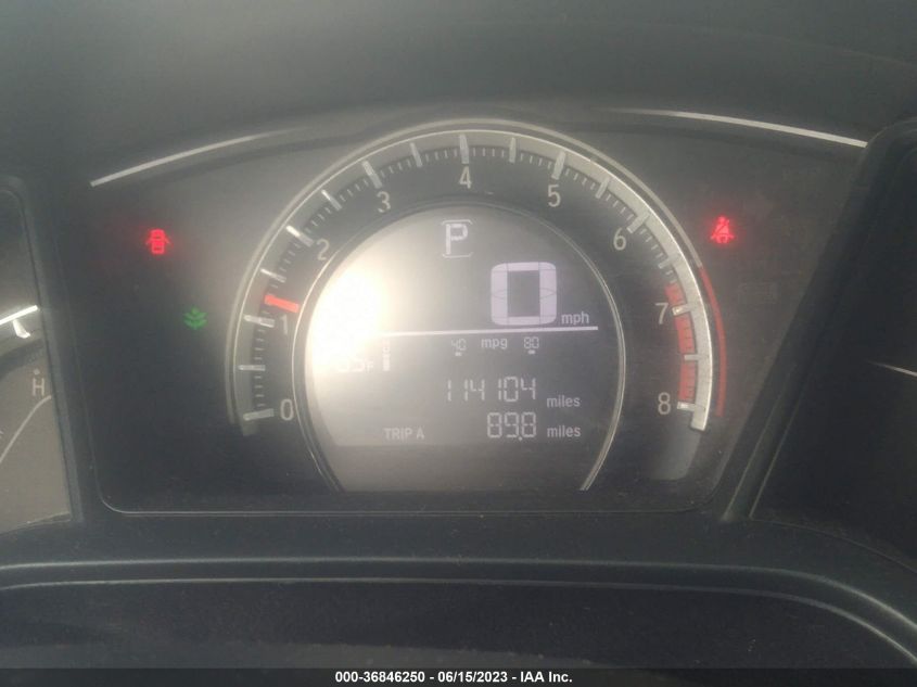 2016 HONDA CIVIC SEDAN LX - 19XFC2F58GE232993