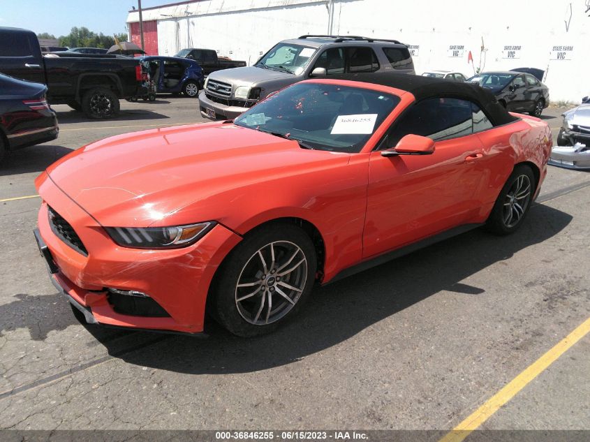 2016 FORD MUSTANG ECOBOOST PREMIUM - 1FATP8UH8G5318460