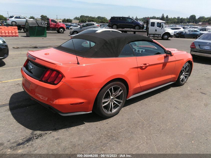 2016 FORD MUSTANG ECOBOOST PREMIUM - 1FATP8UH8G5318460