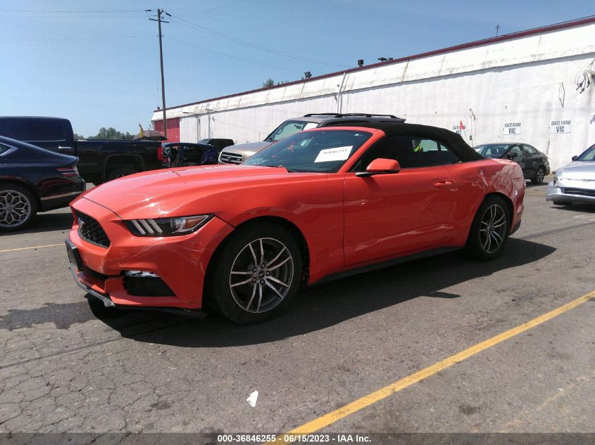 2016 FORD MUSTANG ECOBOOST PREMIUM - 1FATP8UH8G5318460