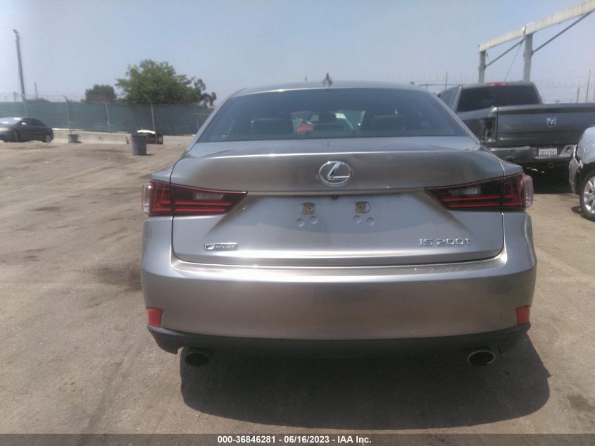 2016 LEXUS IS 200T - JTHBA1D20G5021093