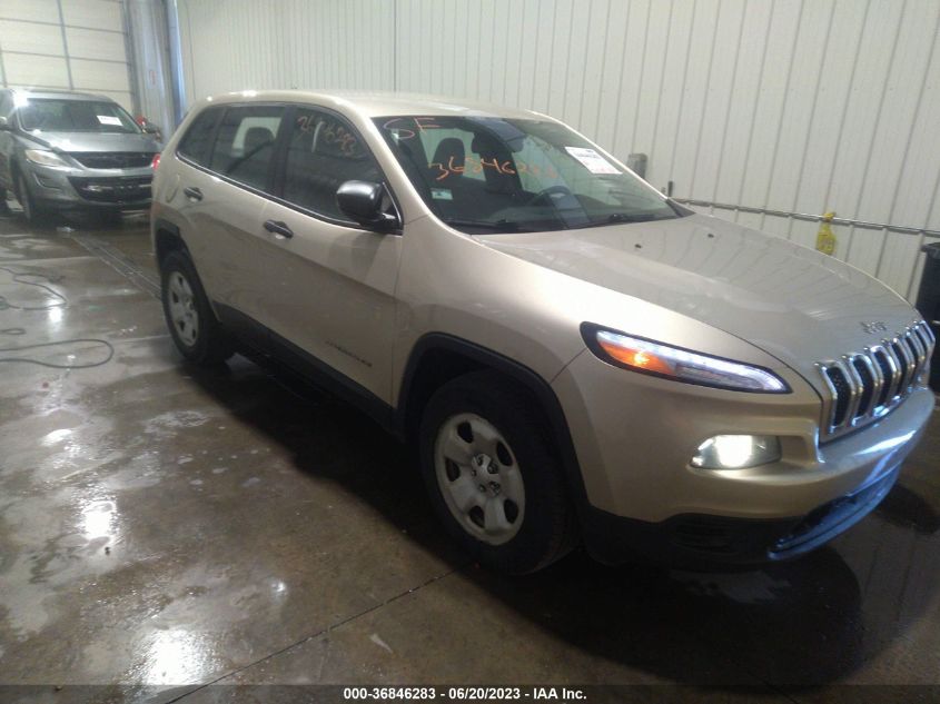 2014 JEEP CHEROKEE SPORT - 1C4PJMAB9EW233544