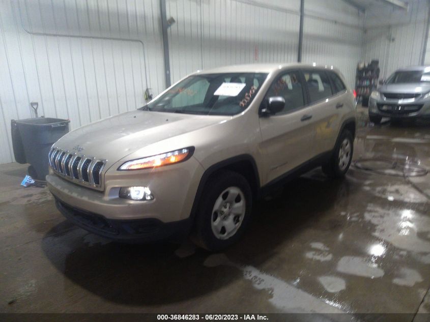 2014 JEEP CHEROKEE SPORT - 1C4PJMAB9EW233544