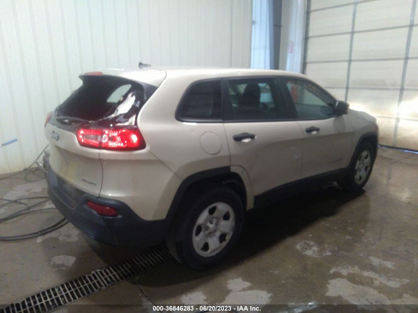 2014 JEEP CHEROKEE SPORT - 1C4PJMAB9EW233544