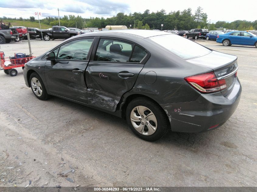 2013 HONDA CIVIC SDN LX - 2HGFB2F57DH589649