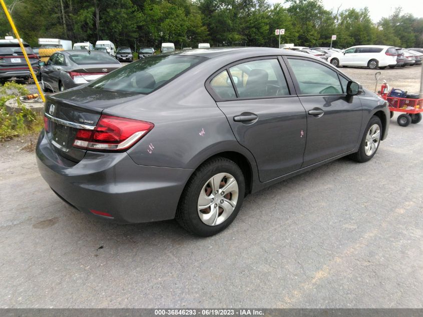 2013 HONDA CIVIC SDN LX - 2HGFB2F57DH589649