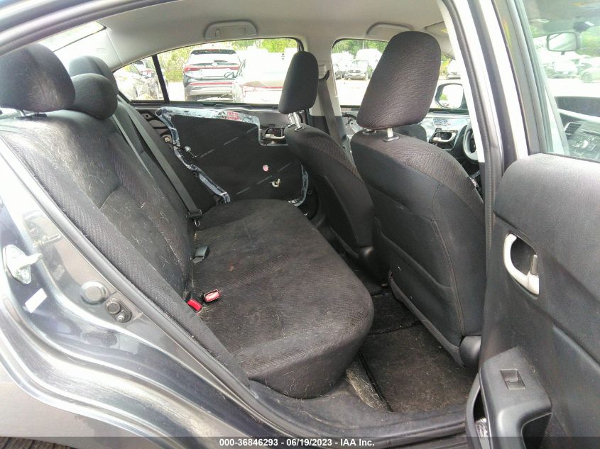 2013 HONDA CIVIC SDN LX - 2HGFB2F57DH589649