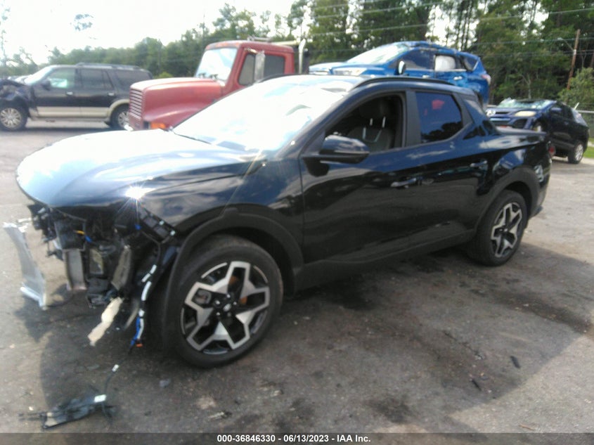 VIN 5NTJEDAF8NH012909 2022 HYUNDAI SANTA CRUZ LIMITED