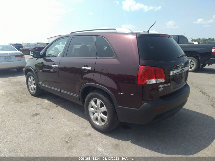 2013 KIA SORENTO LX - 5XYKTDA21DG390503