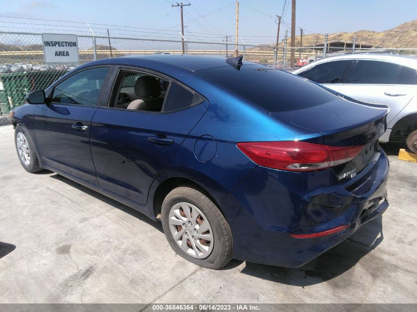 2017 HYUNDAI ELANTRA SE - 5NPD74LF7HH101278