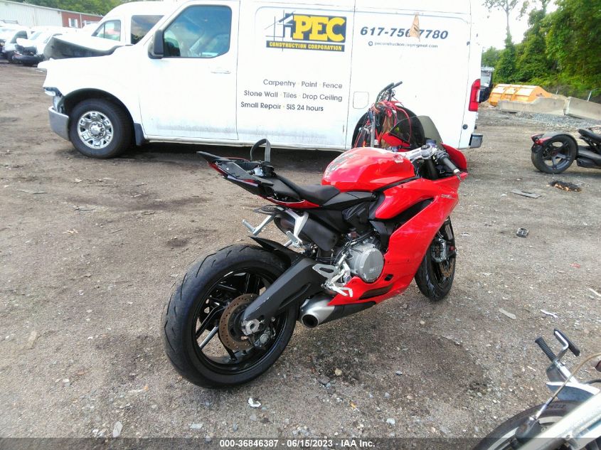 2019 DUCATI SUPERBIKE 959 PANIGALE - ZDM14B1W1KB009213