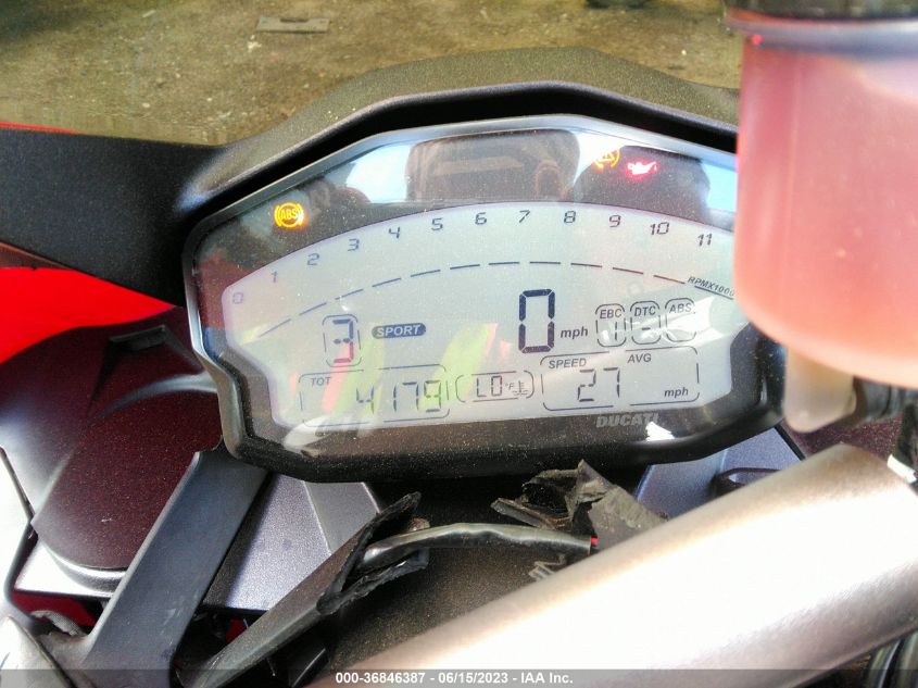 2019 DUCATI SUPERBIKE 959 PANIGALE - ZDM14B1W1KB009213