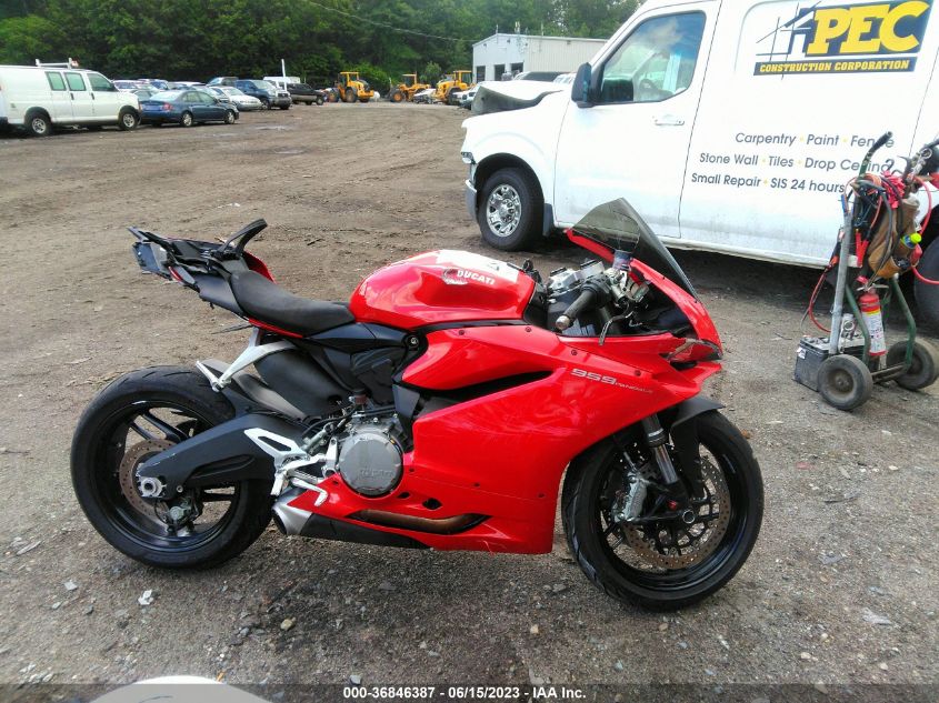 2019 DUCATI SUPERBIKE 959 PANIGALE - ZDM14B1W1KB009213