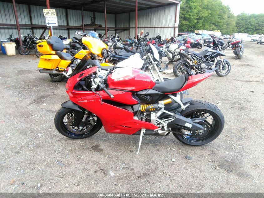 2019 DUCATI SUPERBIKE 959 PANIGALE - ZDM14B1W1KB009213