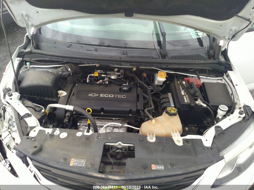 2017 CHEVROLET SONIC - 1G1JG6SH0H4143338