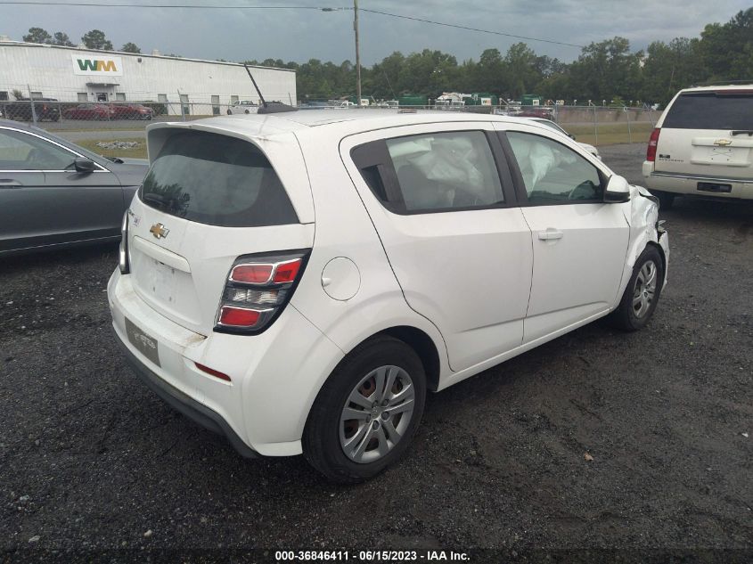 2017 CHEVROLET SONIC - 1G1JG6SH0H4143338