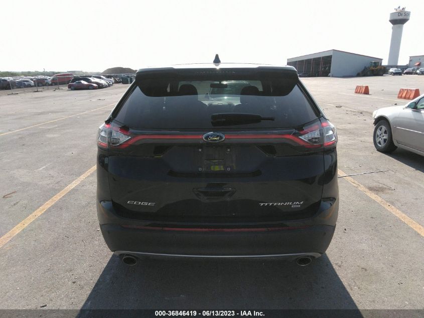 2018 FORD EDGE TITANIUM - 2FMPK4K85JBB86942