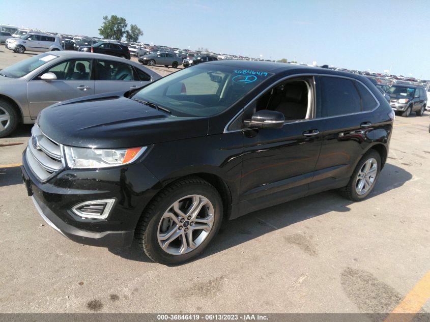 2FMPK4K85JBB86942 2018 FORD EDGE, photo no. 2