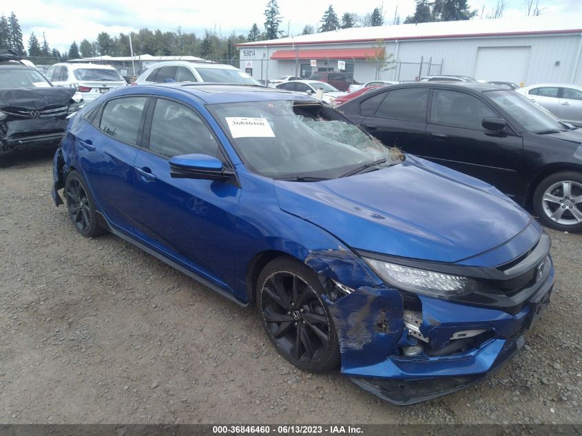2017 HONDA CIVIC HATCHBACK SPORT TOURING - SHHFK7H95HU412622