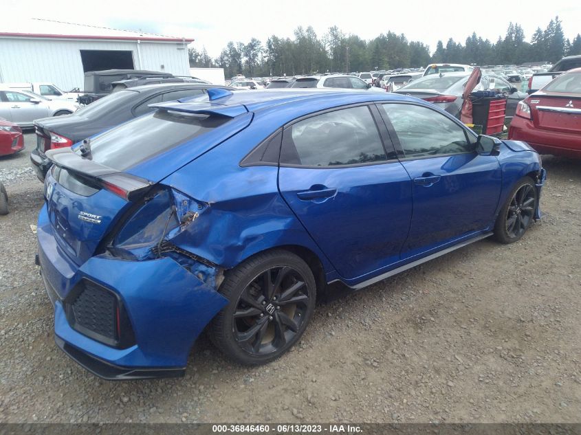 2017 HONDA CIVIC HATCHBACK SPORT TOURING - SHHFK7H95HU412622