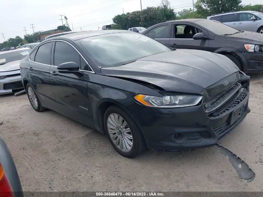 2014 FORD FUSION SE HYBRID - 3FA6P0LU7ER195712