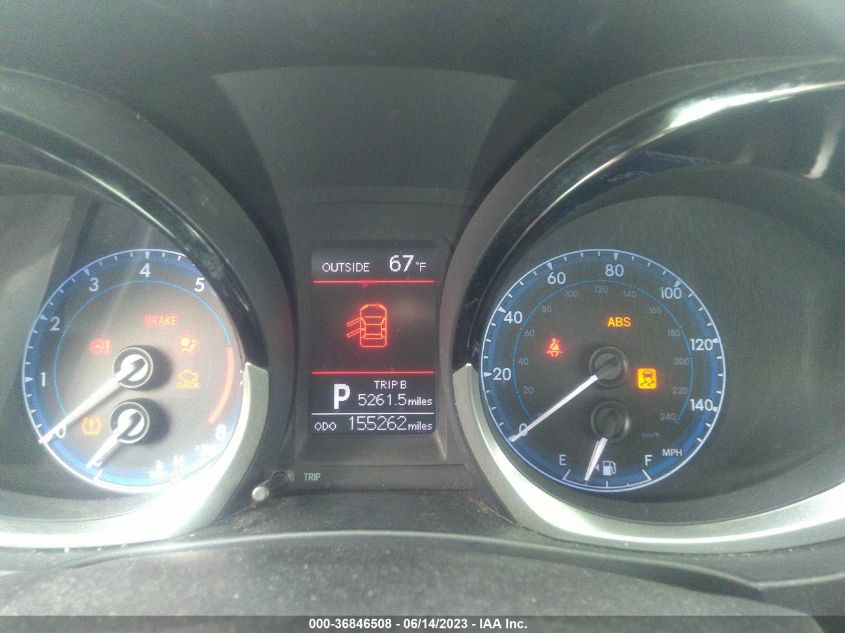 2016 TOYOTA COROLLA L/LE/S/S PLUS/LE PLUS - 5YFBURHE7GP402728