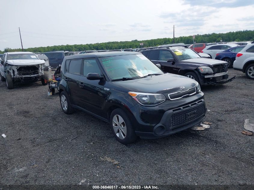 2016 KIA SOUL BASE - KNDJN2A22G7357750