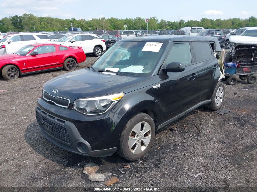 2016 KIA SOUL BASE - KNDJN2A22G7357750
