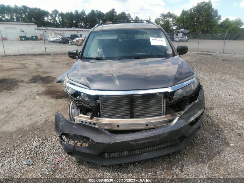 2016 HONDA PILOT LX - 5FNYF6H17GB028746