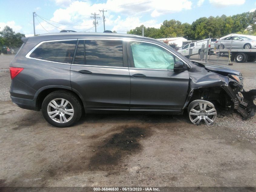 2016 HONDA PILOT LX - 5FNYF6H17GB028746