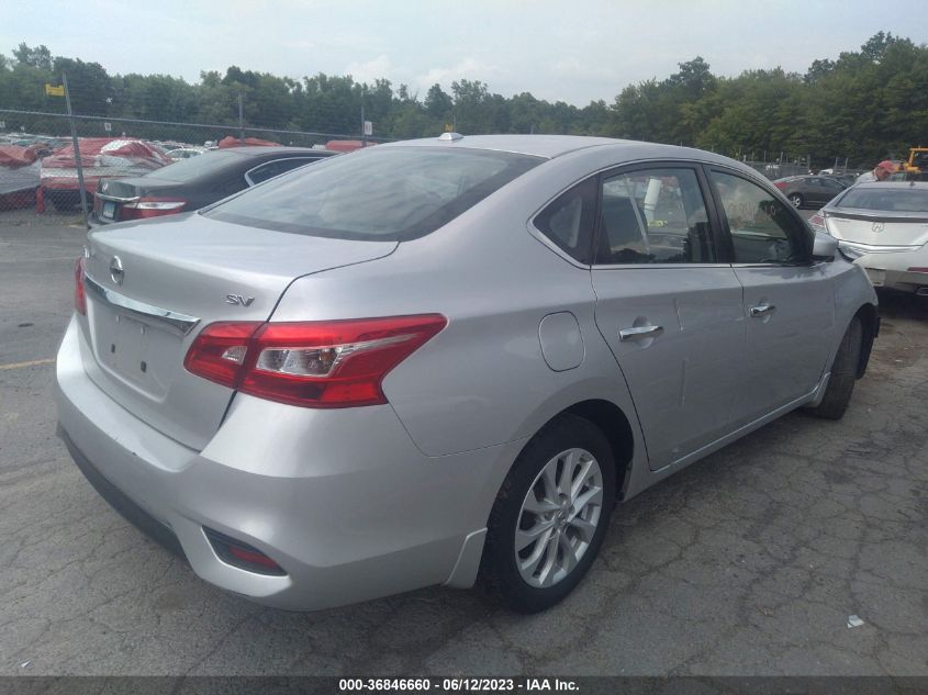 2019 NISSAN SENTRA SV - 3N1AB7AP9KY218680