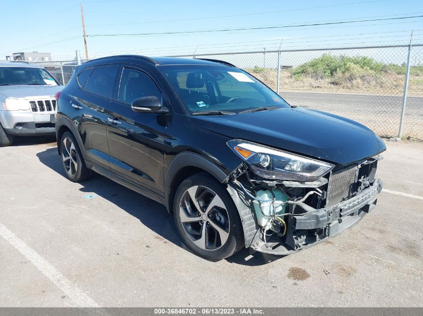 2016 HYUNDAI TUCSON LIMITED - KM8J33A20GU252939