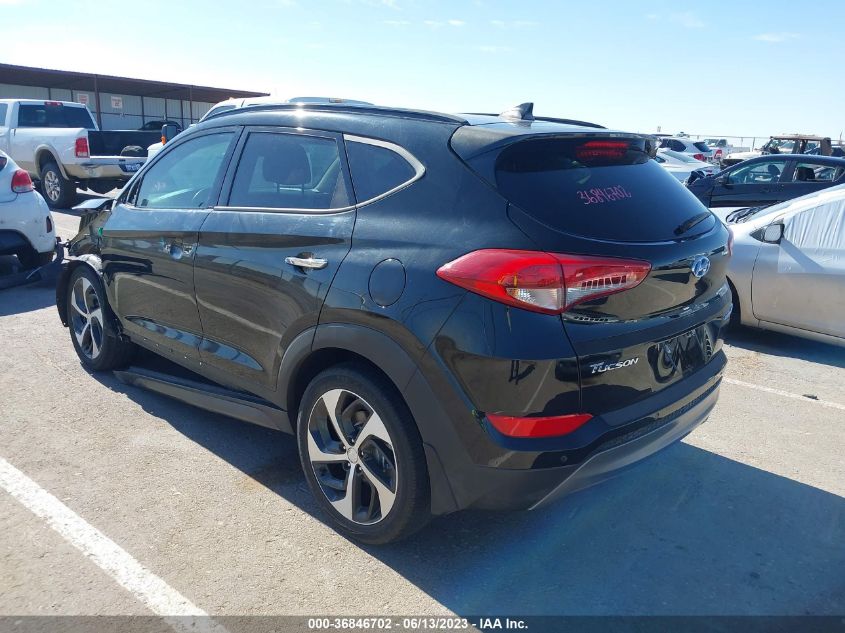 2016 HYUNDAI TUCSON LIMITED - KM8J33A20GU252939