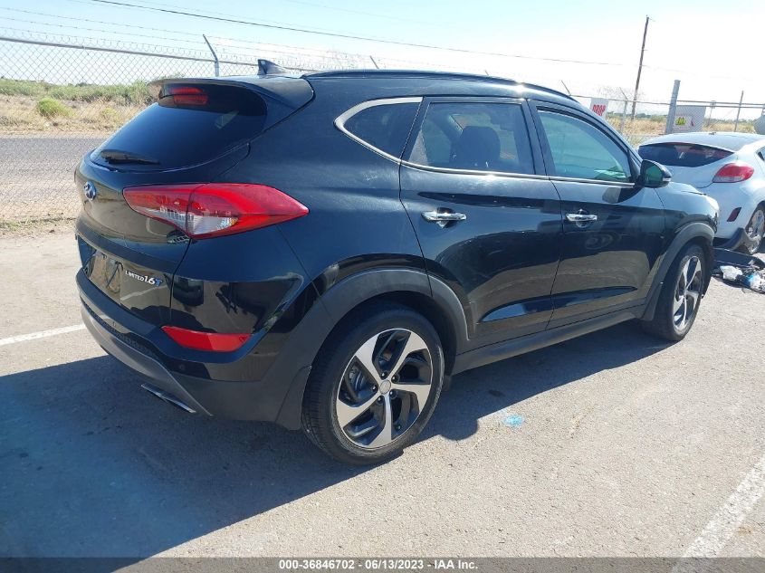 2016 HYUNDAI TUCSON LIMITED - KM8J33A20GU252939