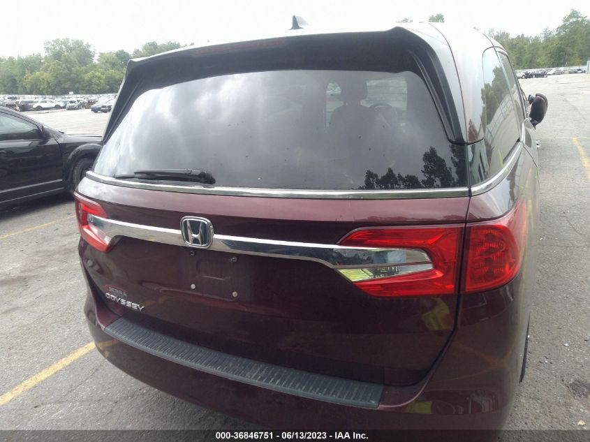 2018 HONDA ODYSSEY EX-L - 5FNRL6H70JB072337