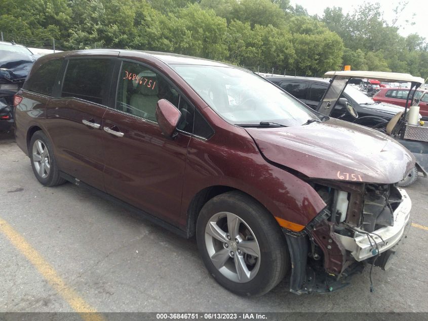 2018 HONDA ODYSSEY EX-L - 5FNRL6H70JB072337