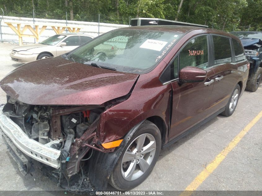 2018 HONDA ODYSSEY EX-L - 5FNRL6H70JB072337