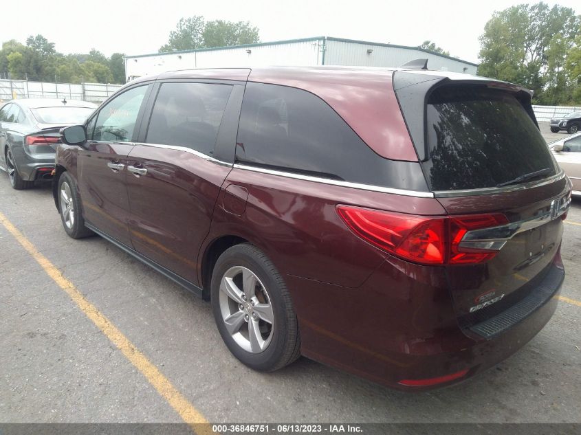 2018 HONDA ODYSSEY EX-L - 5FNRL6H70JB072337