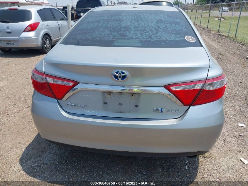 2017 TOYOTA CAMRY HYBRID XLE - 4T1BD1FK7HU227195