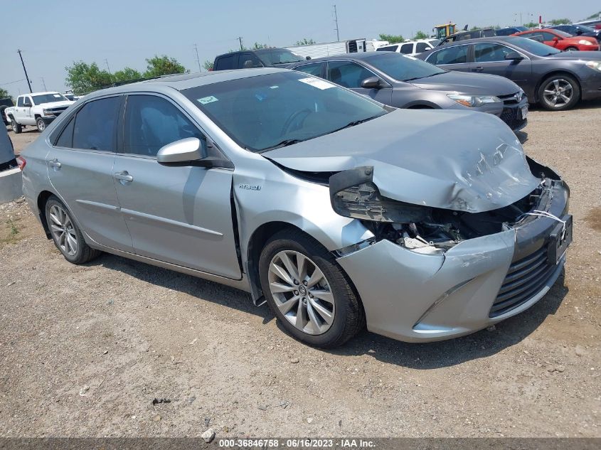 2017 TOYOTA CAMRY HYBRID XLE - 4T1BD1FK7HU227195