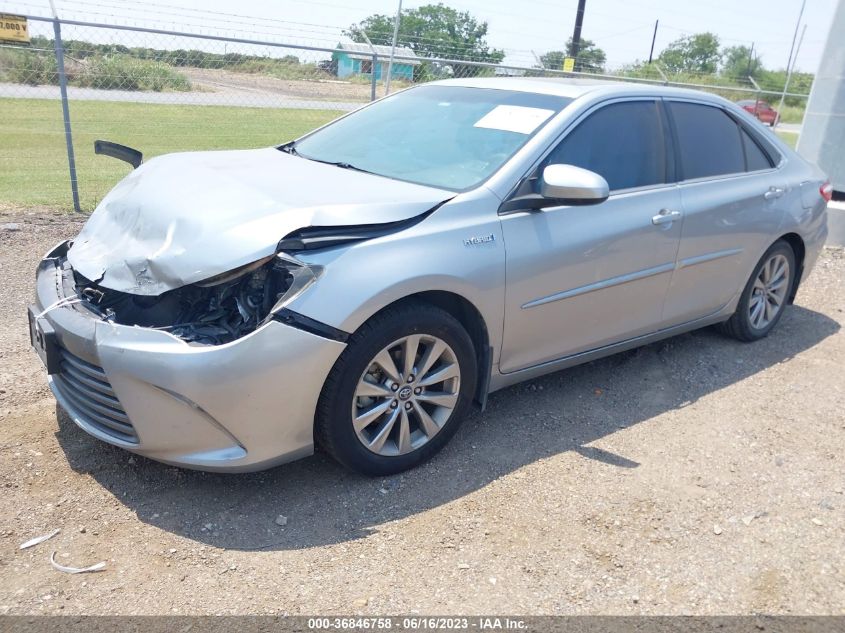 2017 TOYOTA CAMRY HYBRID XLE - 4T1BD1FK7HU227195