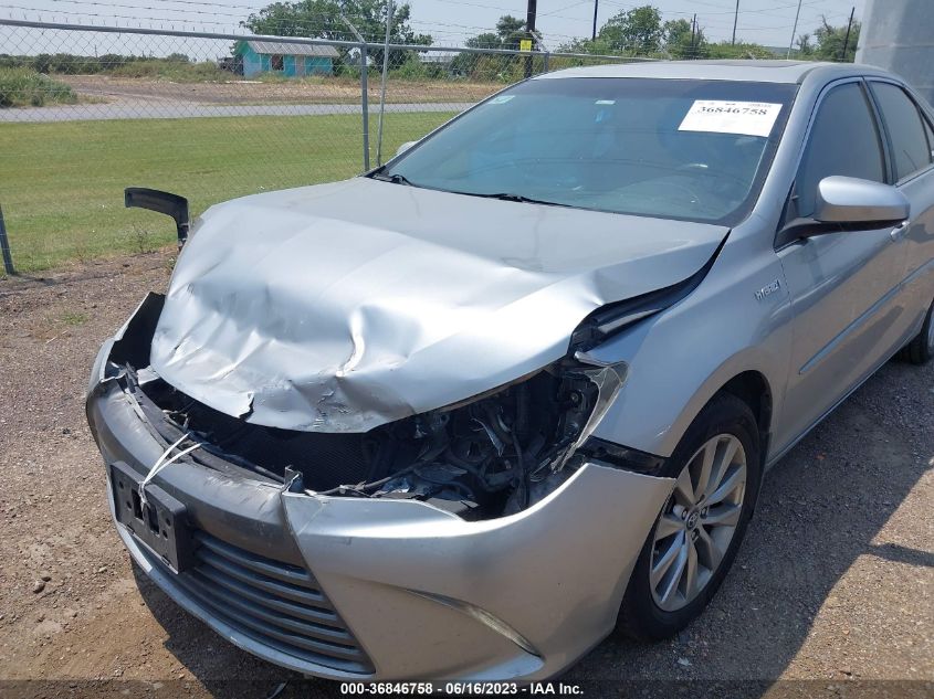 2017 TOYOTA CAMRY HYBRID XLE - 4T1BD1FK7HU227195
